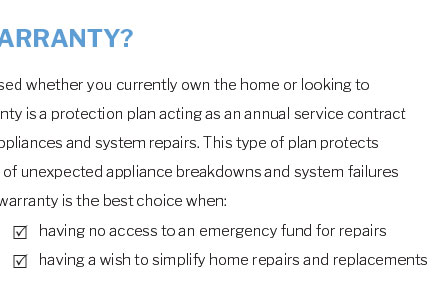 home warranty hvac replacement